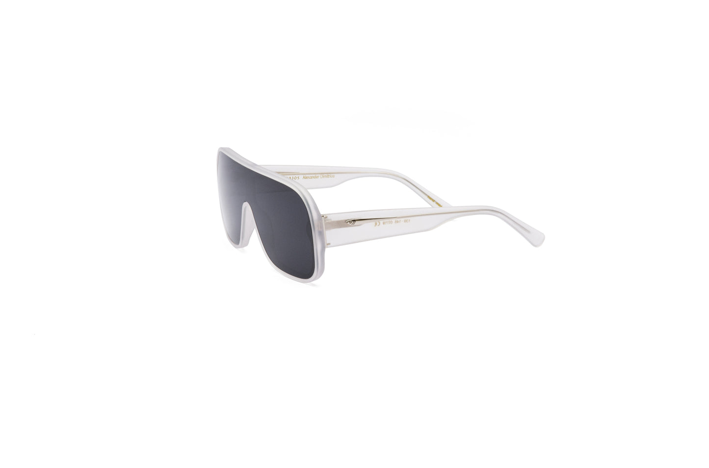 Transparent mask sunglasses with polarized lenses for men and women by Kopajos