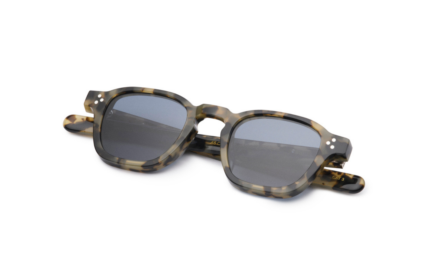 Square sunglasses for women and men with tortoiseshell frame
