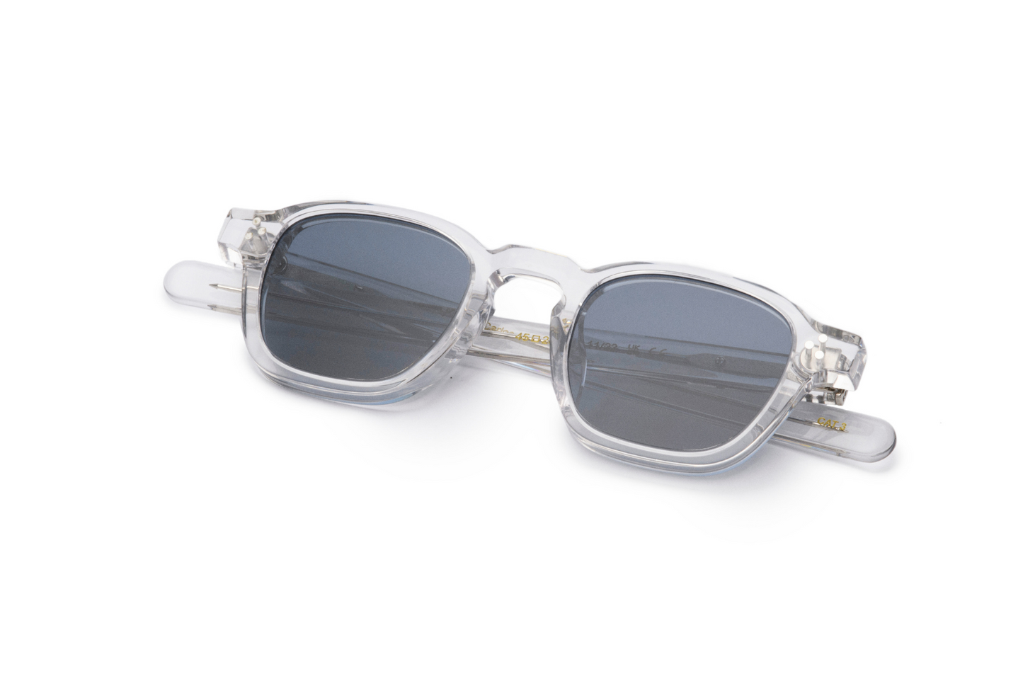 Transparent Carlos square sunglasses