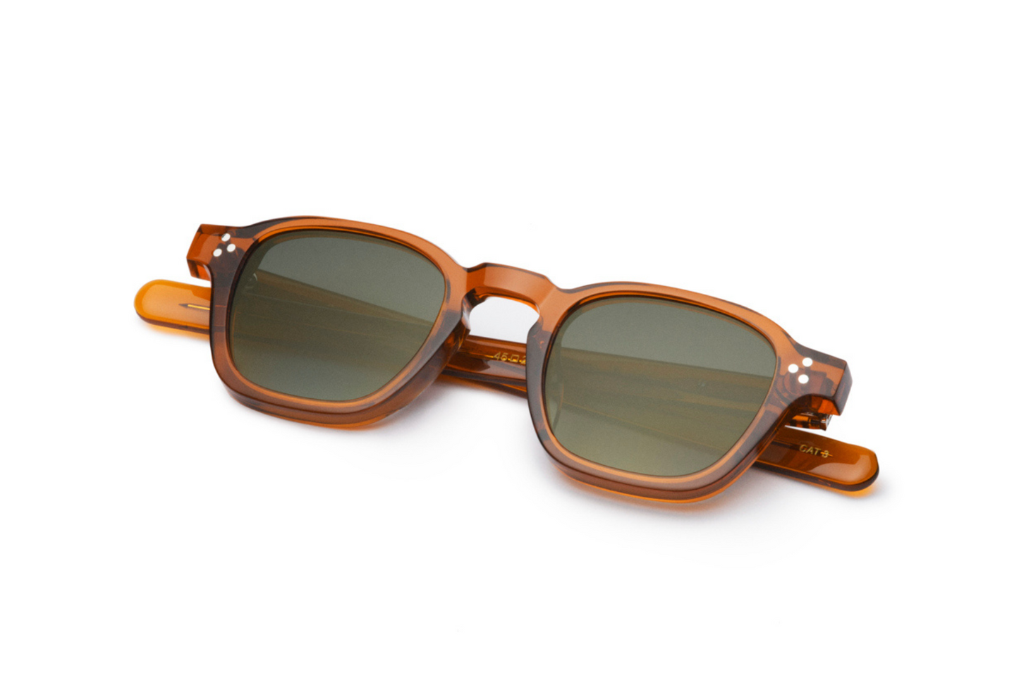 retro square sunglasses with dark polarized dark lenses