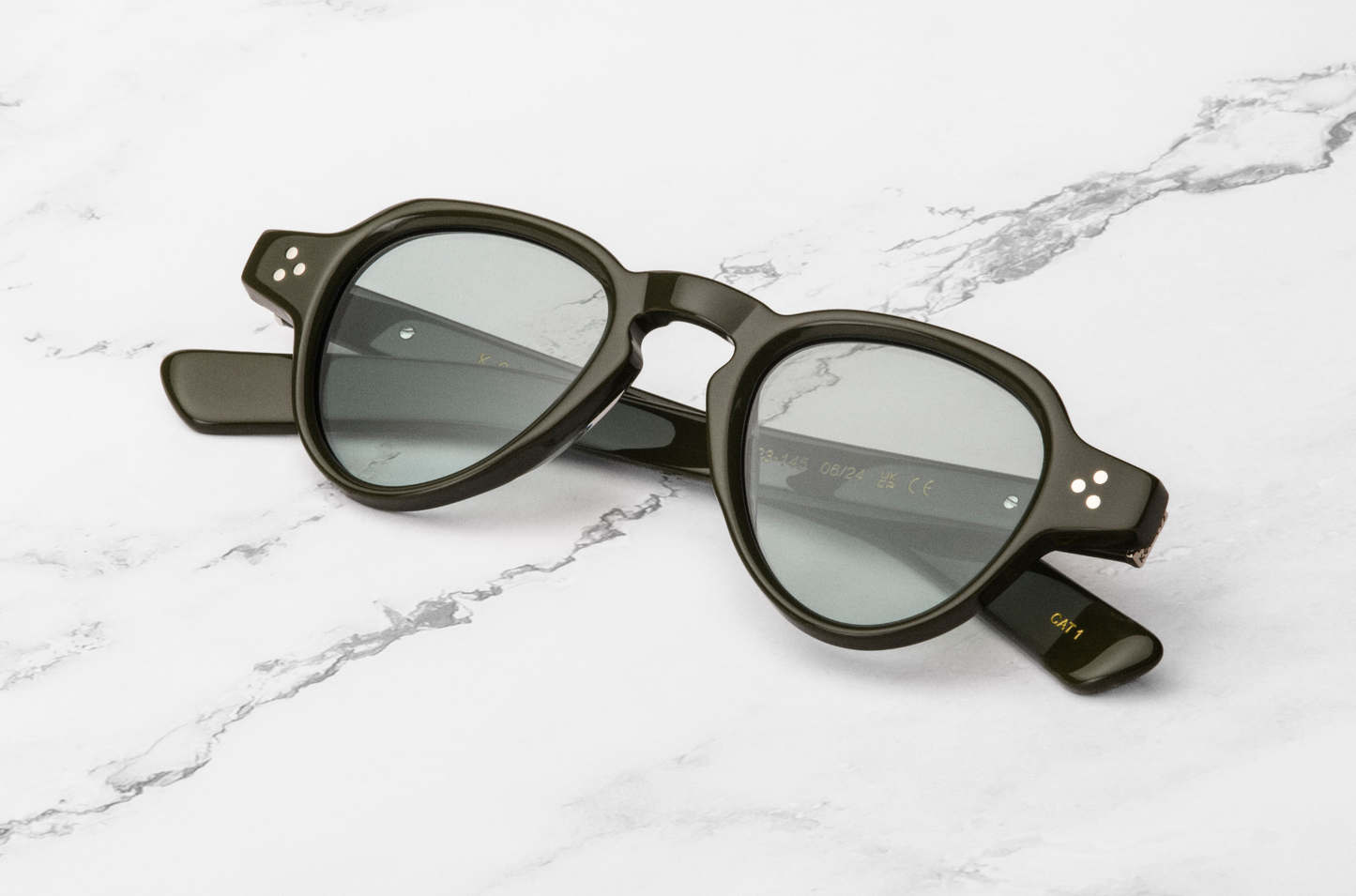 black round sunglasses Curtis by Kopajos