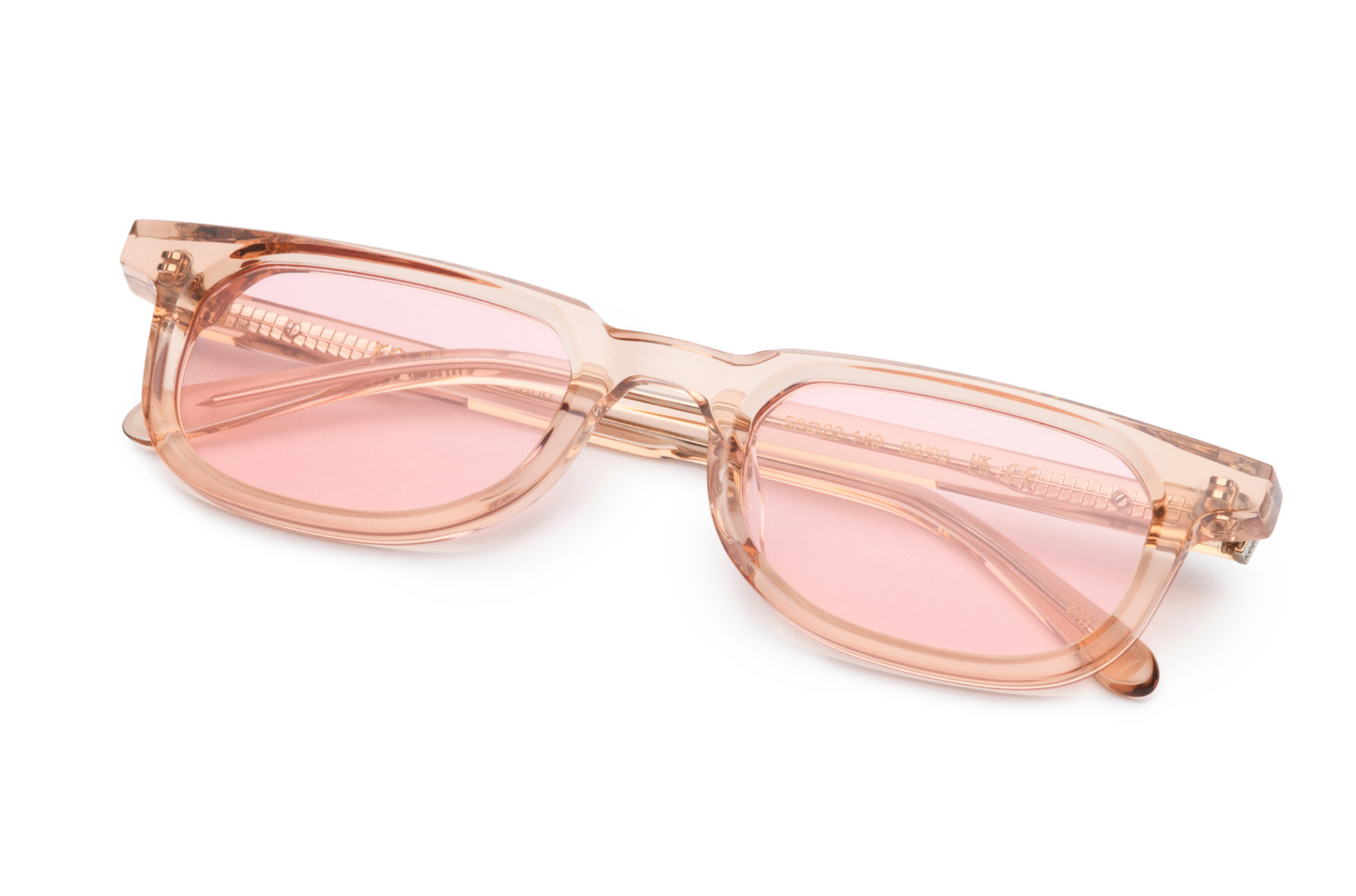 Pink square sunglasses for women by Kopajos