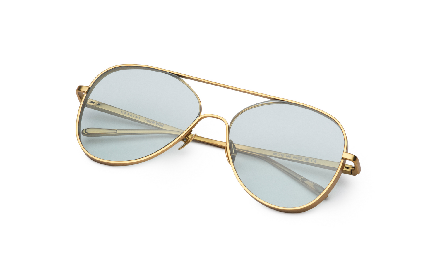 Gold aviator sunglasses Frank Wild, Kopajos
