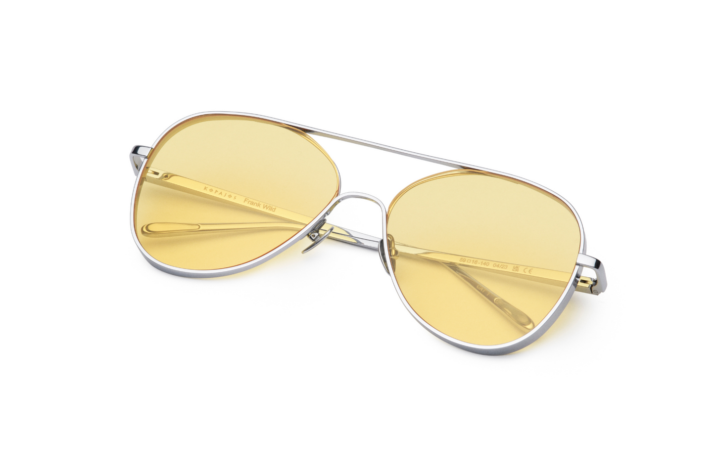 yellow lens aviator sunglasses, Kopajos