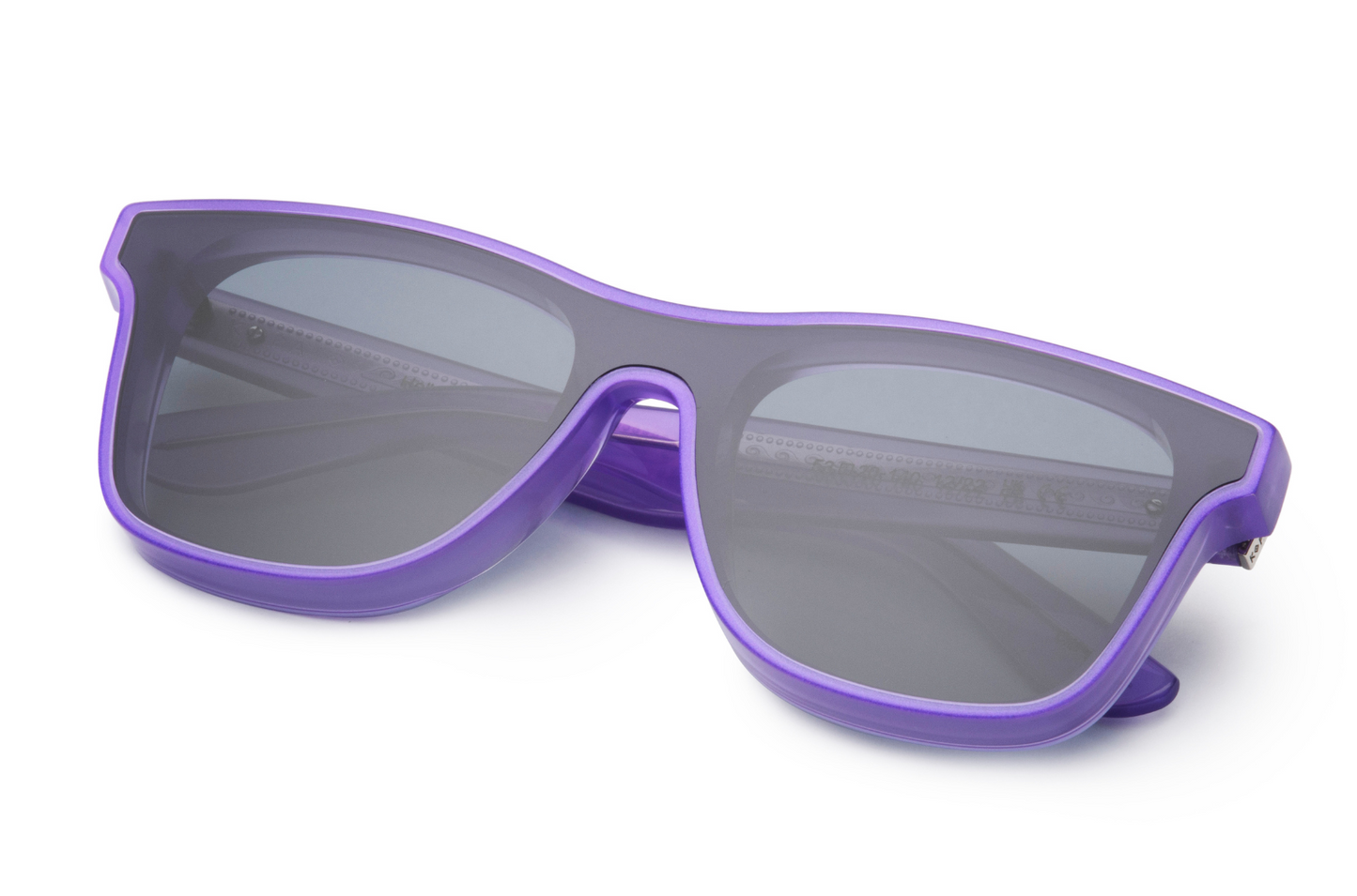 Purple pink mask sunglasses for women with polarized lenses by Kopajos