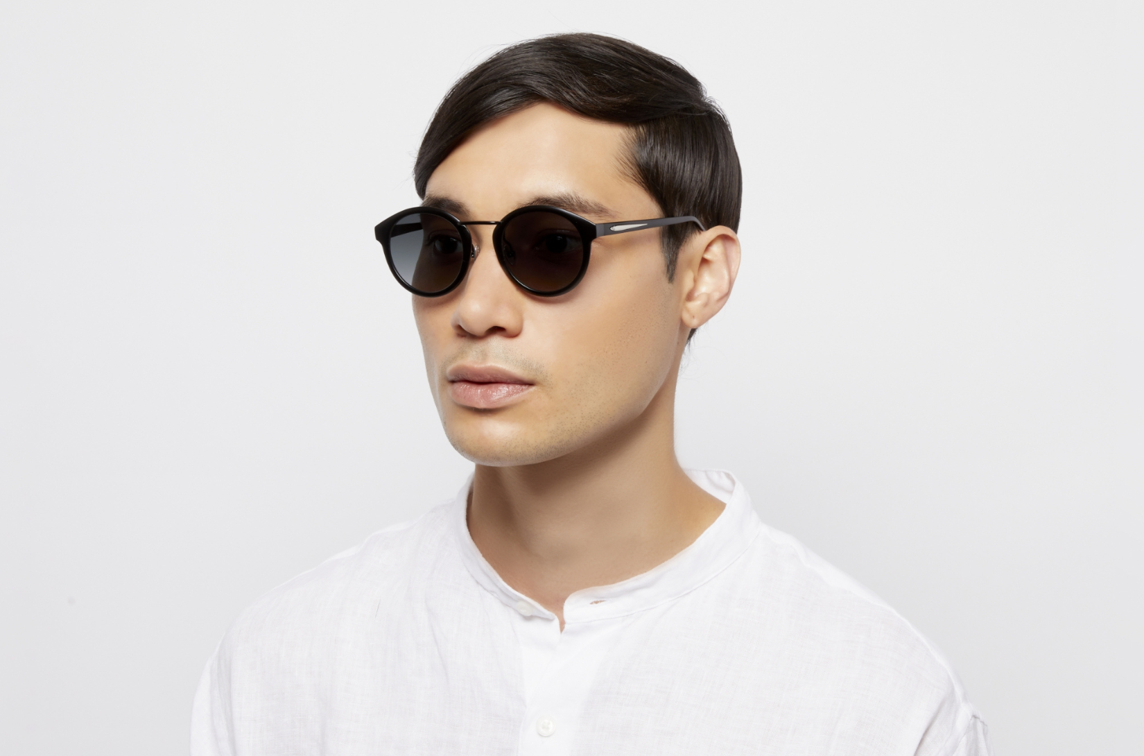 New Goldfinger round sunglasses for men with polarized lenses by Kopajos