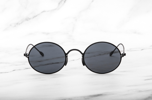 Paloma round sunglasses for men and women with polarized lenses by Kopajos
