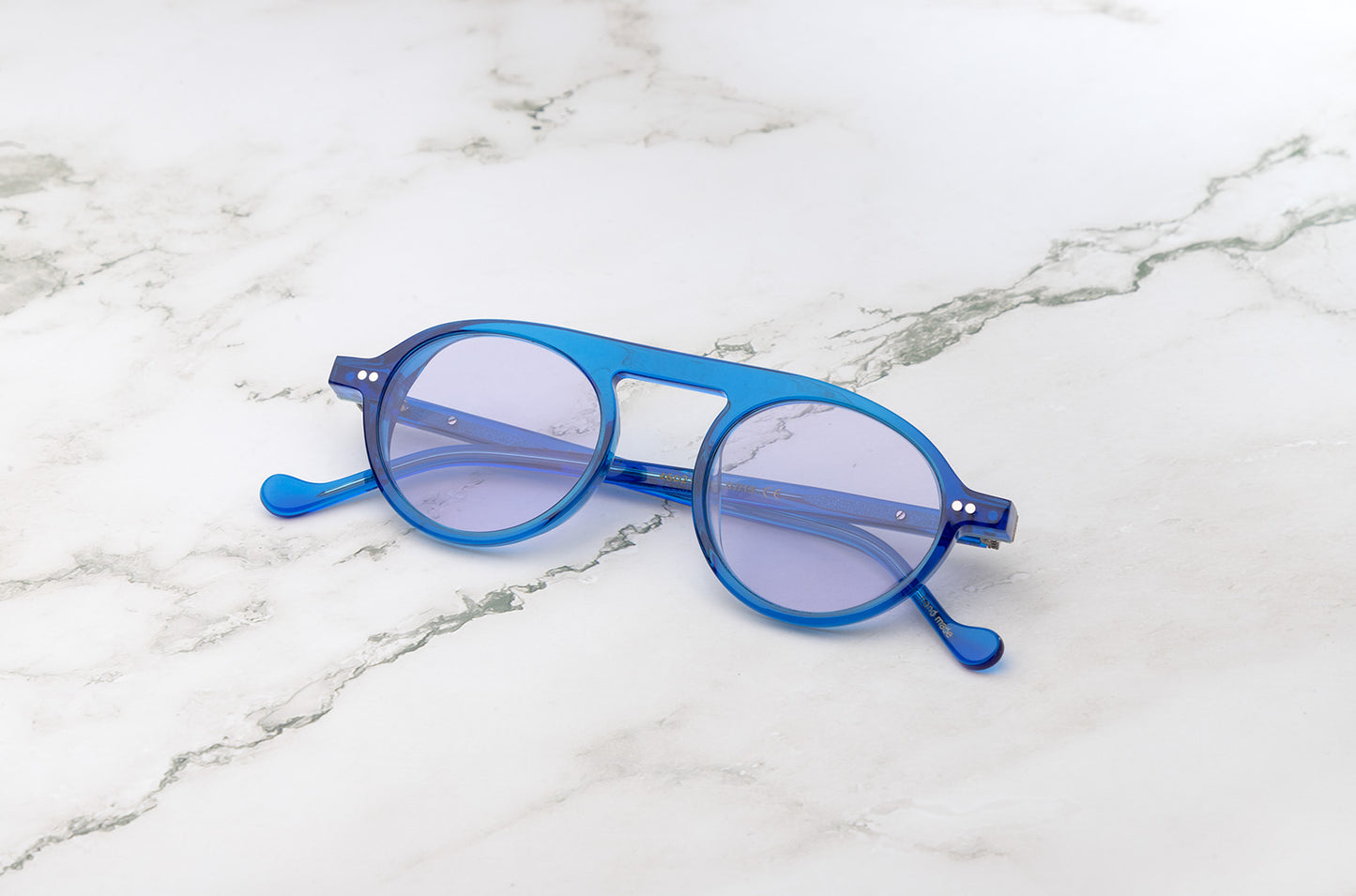 Peter Frank small round sunglasses with polarized lenses by Kopajos