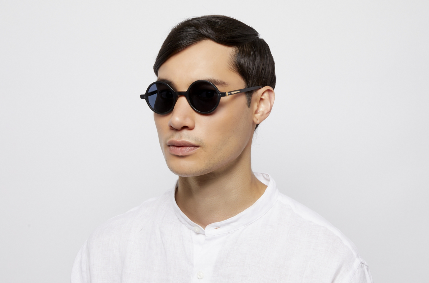 Kopajos Petra round sunglasses, the essence of Mykonos and Miami beach life.
