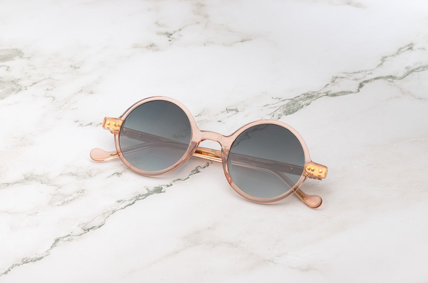 The Kopajos Petra, small vintage round sunglasses inspired by classic European summers.