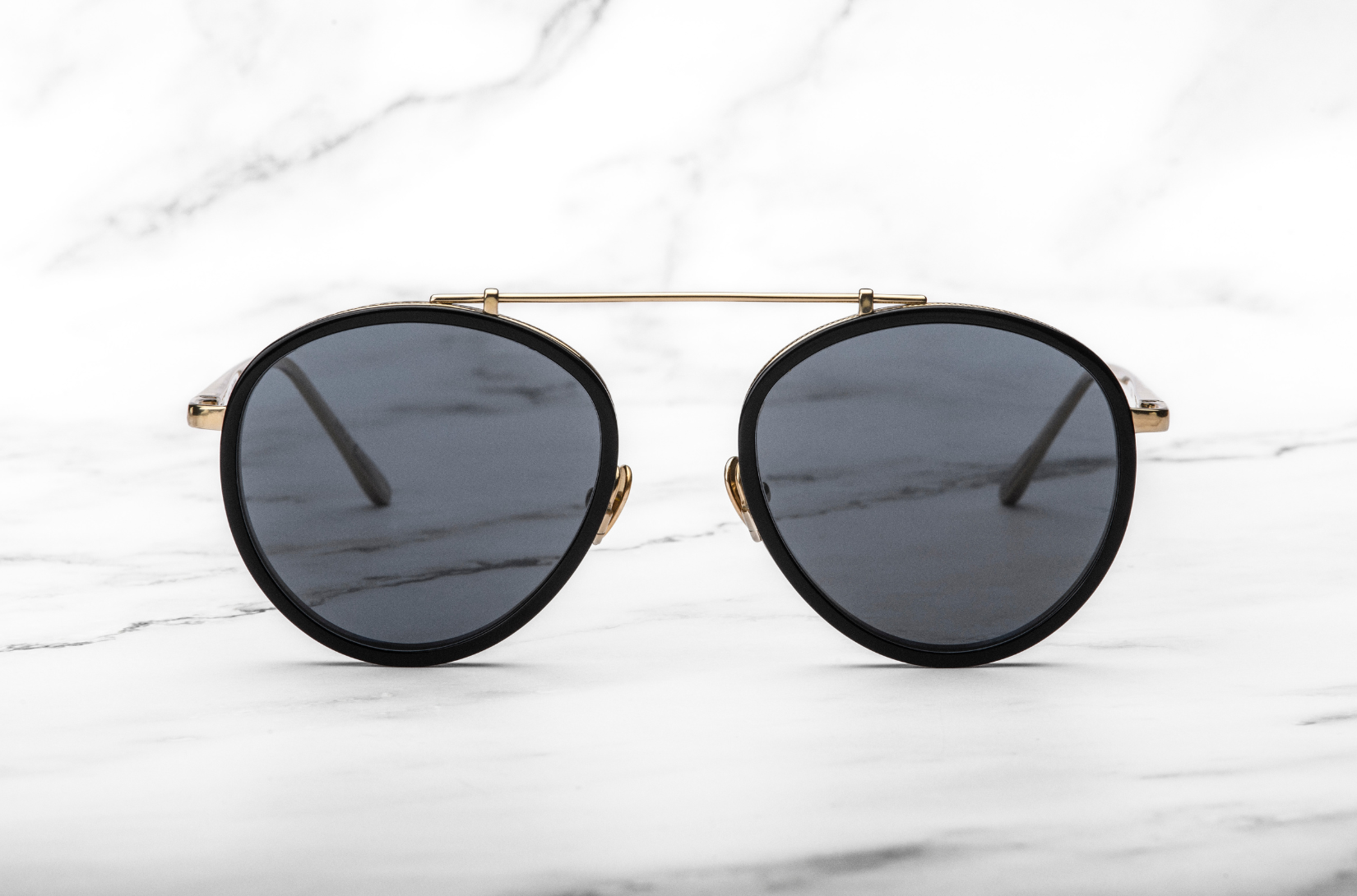 The Sasha Davidov aviator sunglasses by Kopajos.