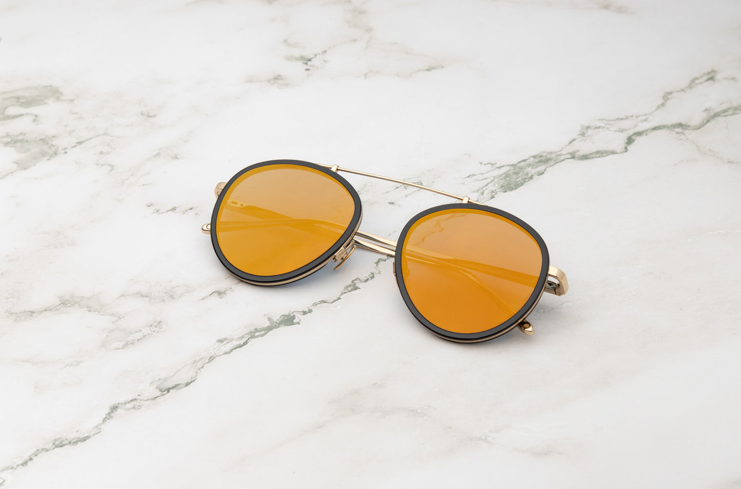 A modern take on a classic: the Kopajos Sasha Davidov vintage aviator sunglasses.