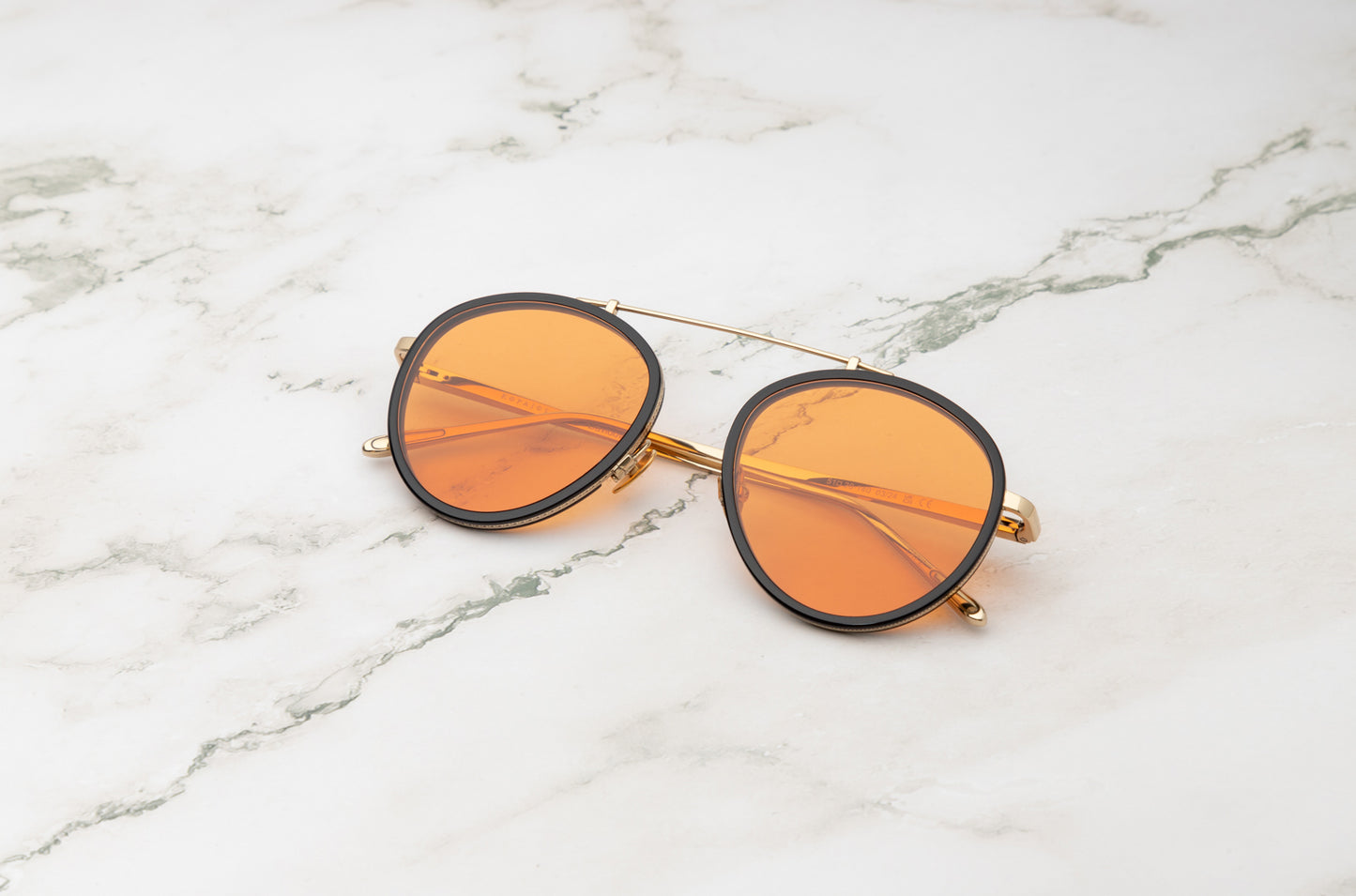 Sasha Davidov oversized aviator sunglasses for women.