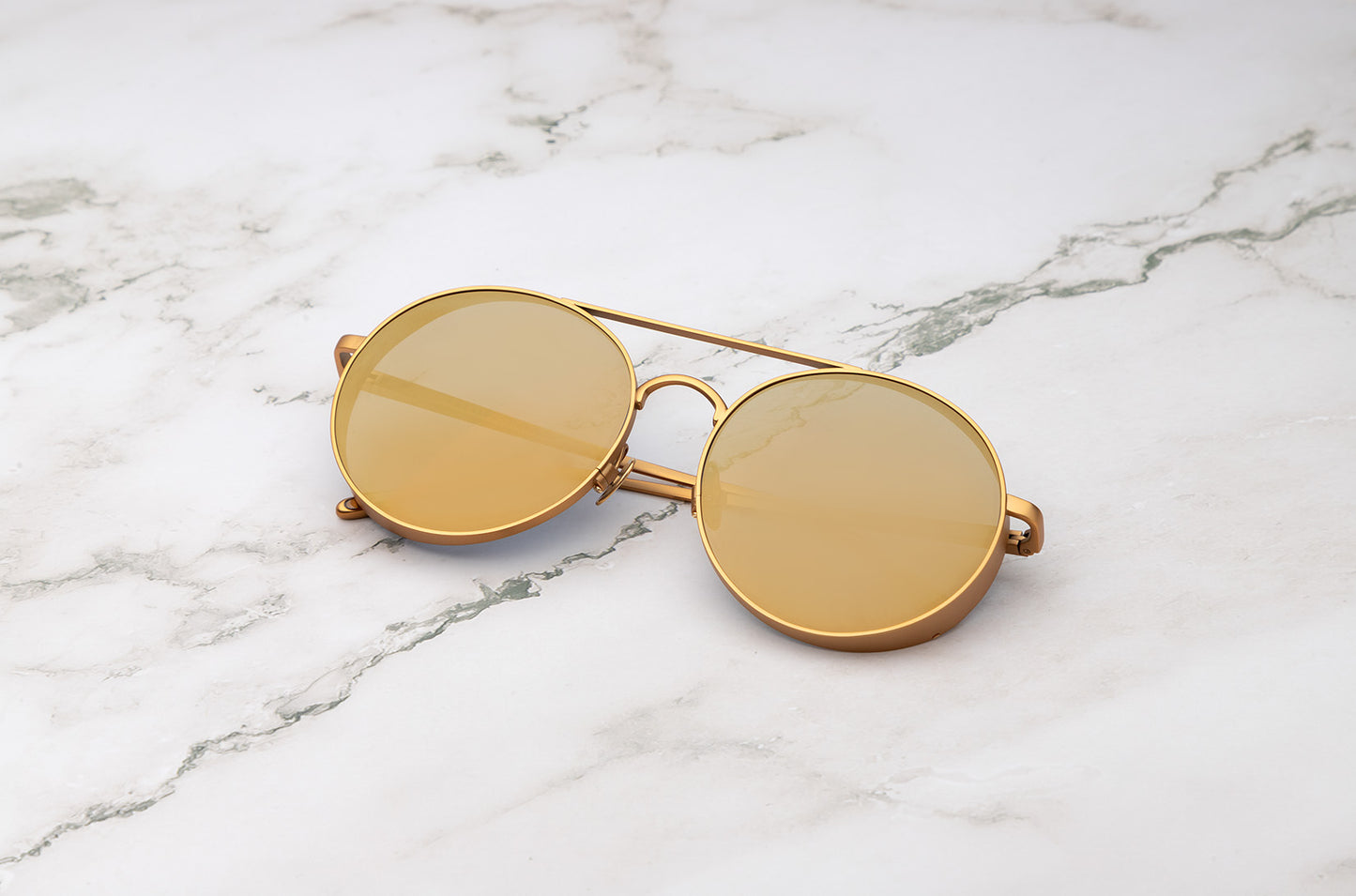 Capturing a classic era with the Thunderball vintage round circle sunglasses.
