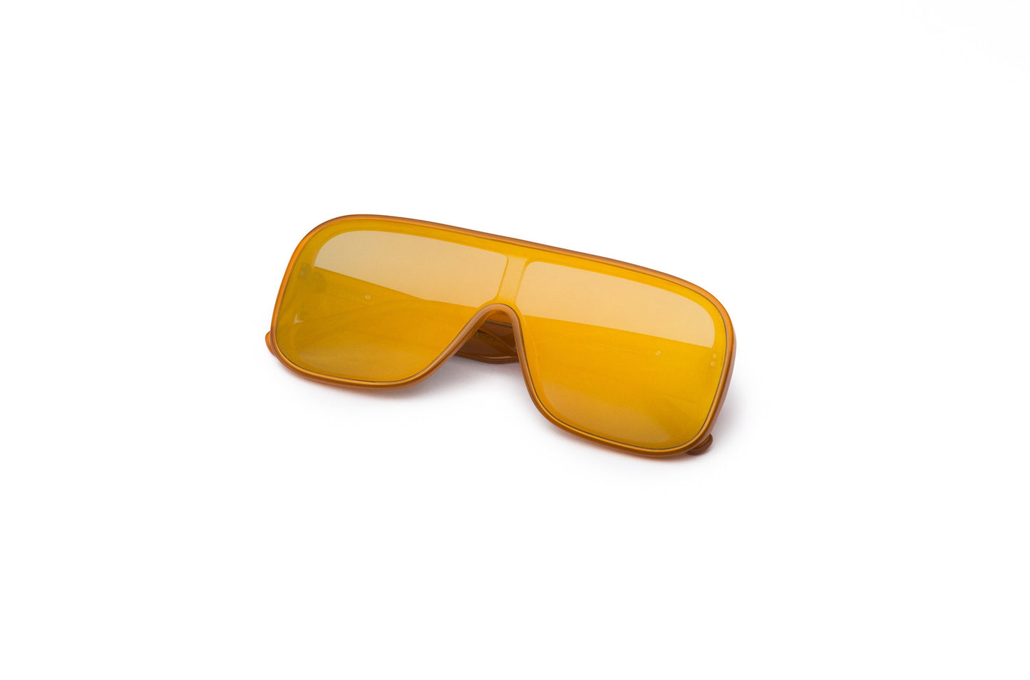 Honey mask sunglasses with polarized mirror lenses for men and women by Kopajos