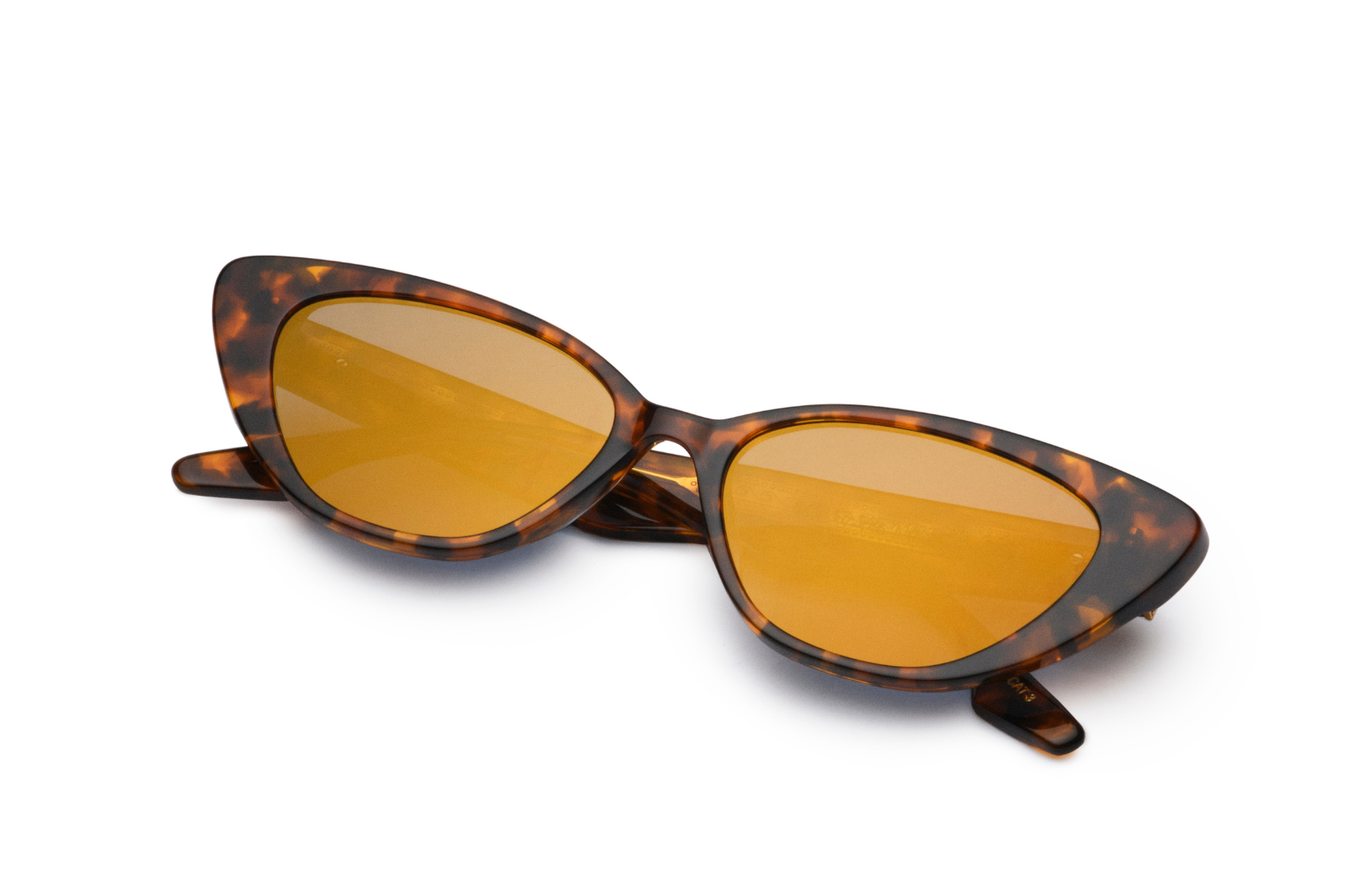 tortoise retro cat eye sunglasses