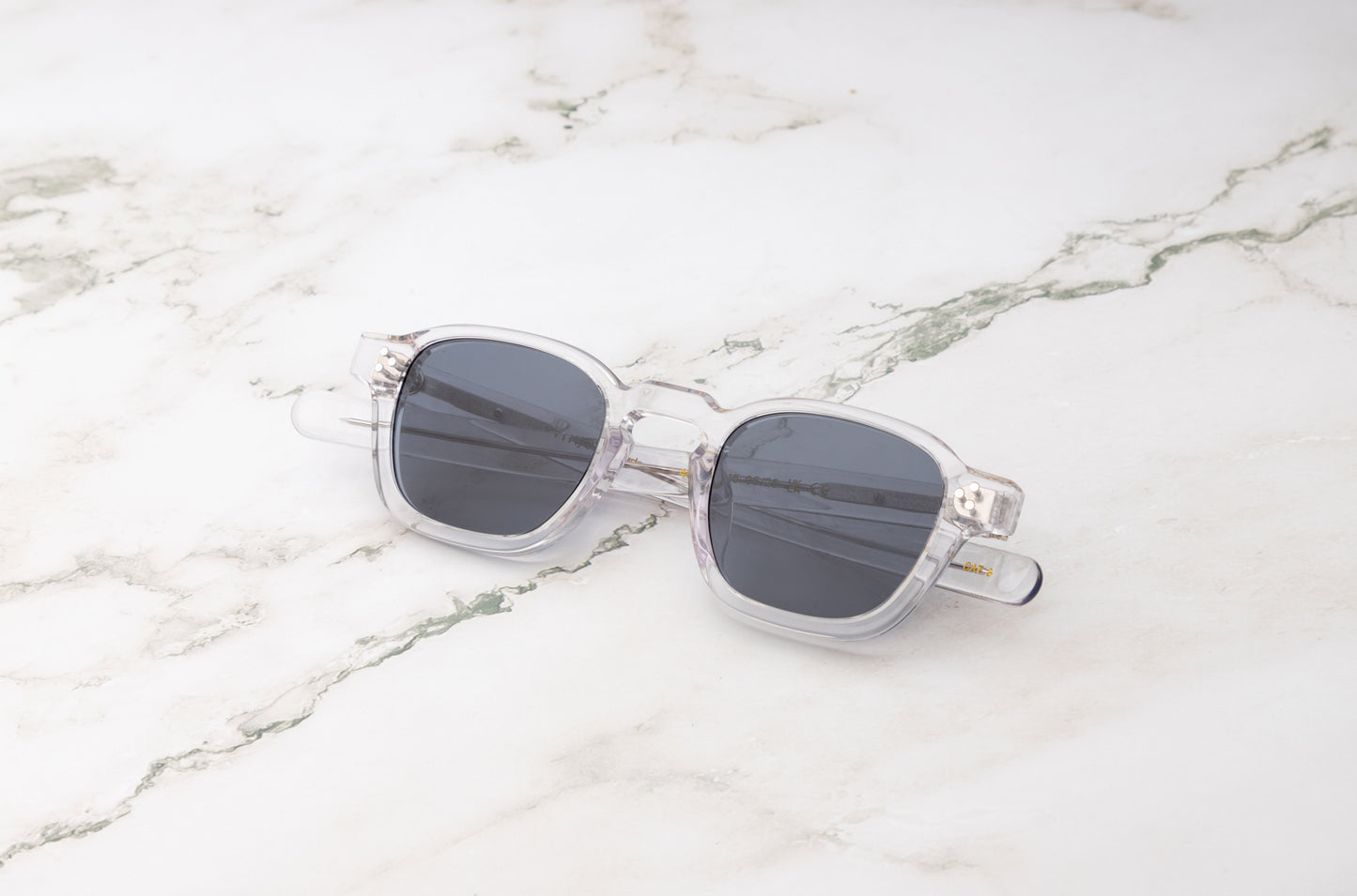 Transparent square sunglasses by Kopajos