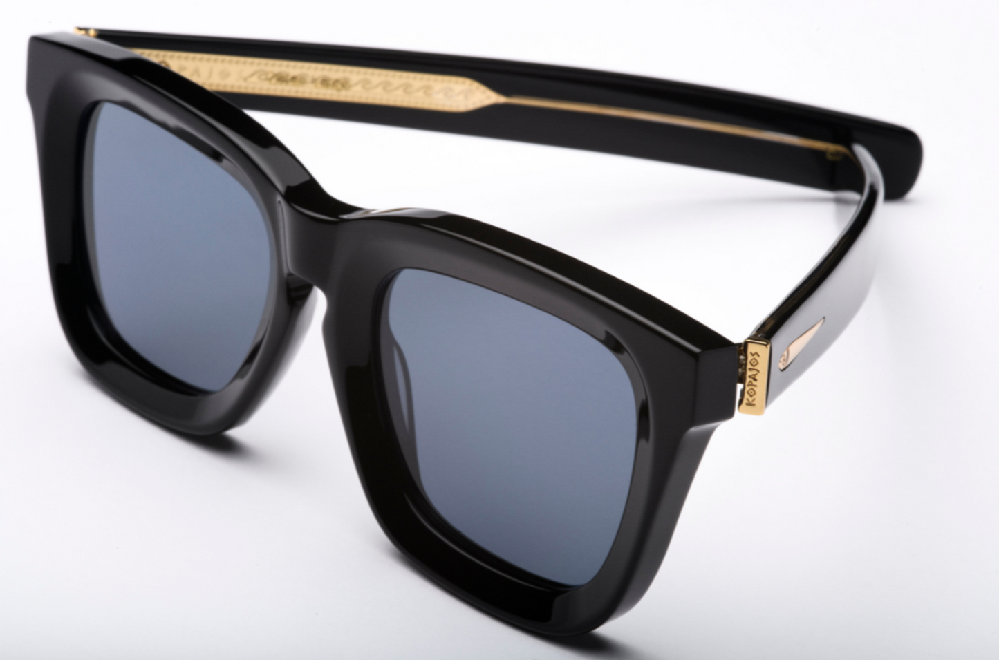 Olivier Largo mask sunglasses for men and women by Kopajos, frame details