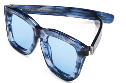 Olivier Largo blue mask sunglasses for men and women by Kopajos