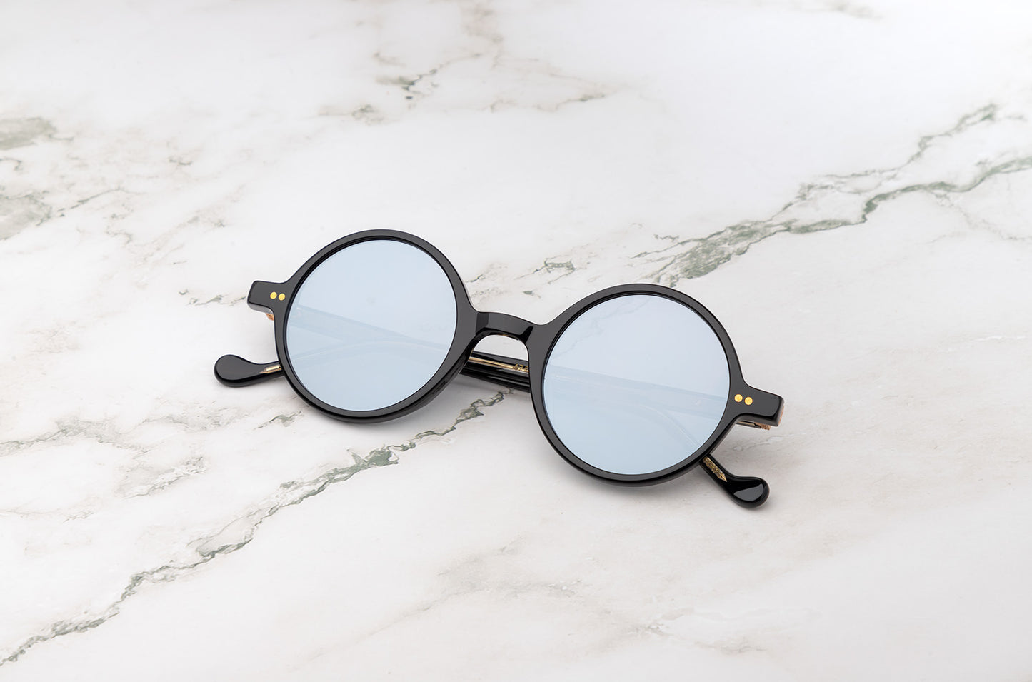 Kopajos Petra round sunglasses for women, a must-have for your Greek island vacation.